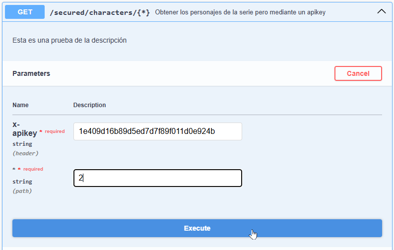 get request to endpoint