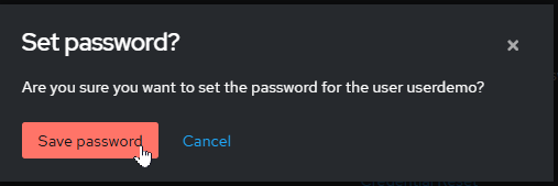 password confirm dialog
