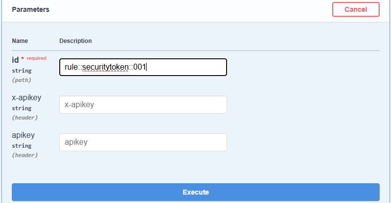 execution get rule by id