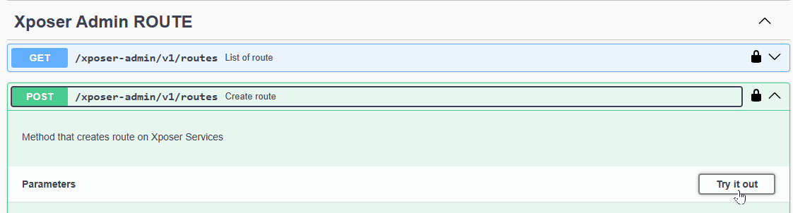 try it out api route