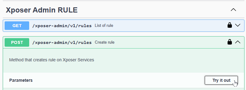try it out api rule