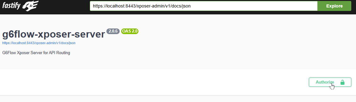 xposer swagger-ui auth button